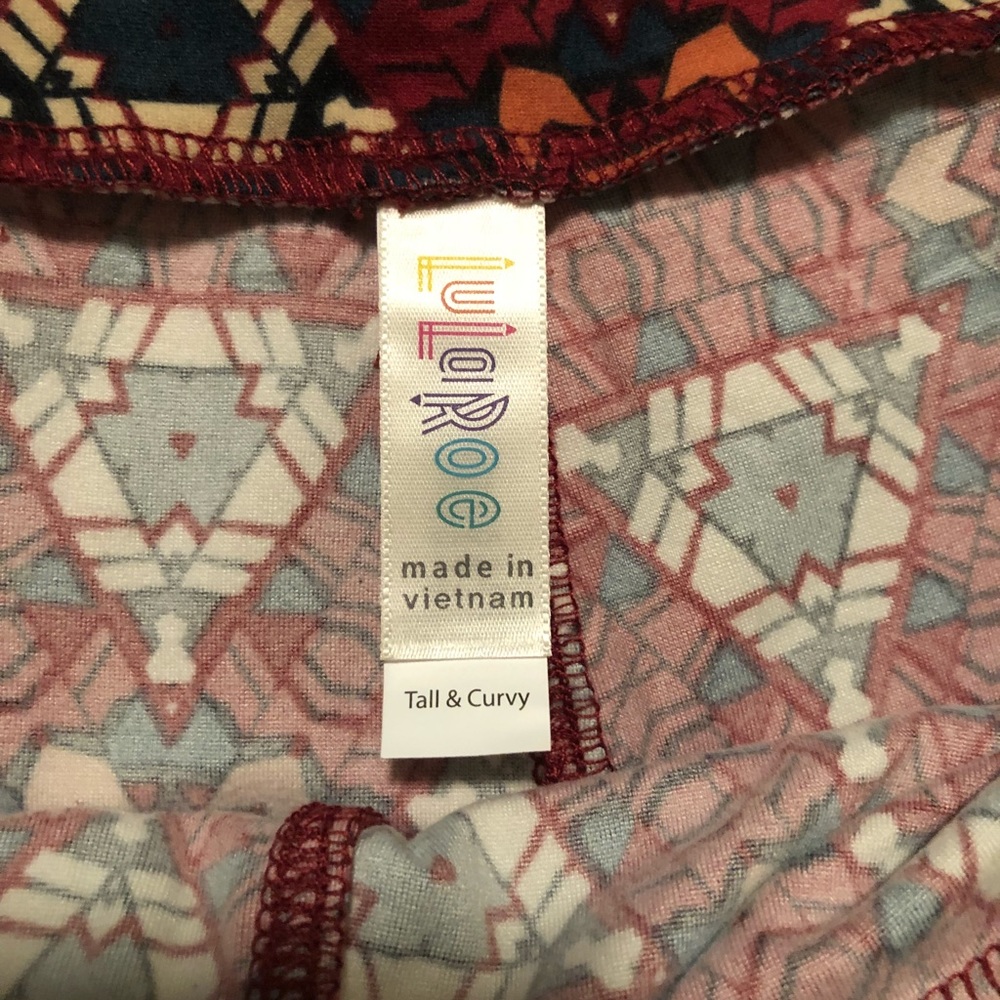 Three Not Unicorn Lularoe Tc Leggings Bundle - image 5